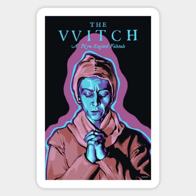 The Witch: A New England Folktale Movie Art Sticker by PhilRayArt